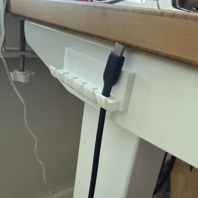 Miếng giữ cáp USB thay thế cho tấm logo bàn Uplift V2