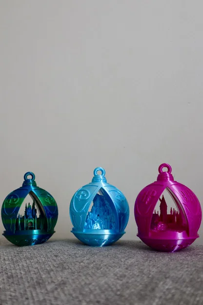 Bộ sưu tập quả cầu Giáng sinh (chủ đề Disney và Harry Potter) - Image 2