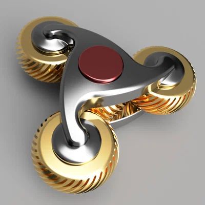 Fidget Spinner: Đỉnh cao cơ khí và thẩm mỹ