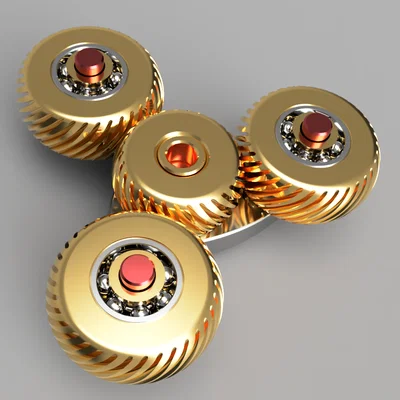 Fidget Spinner: Đỉnh cao cơ khí và thẩm mỹ
