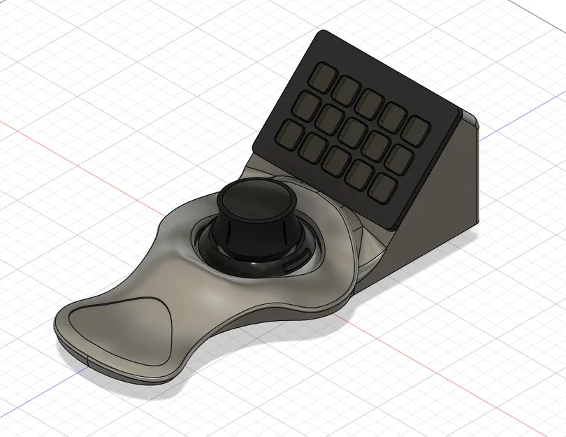 Miếng lót cổ tay cho 3DConnexion SpaceMouse Compact kèm giá đỡ Stream Deck - Image 2