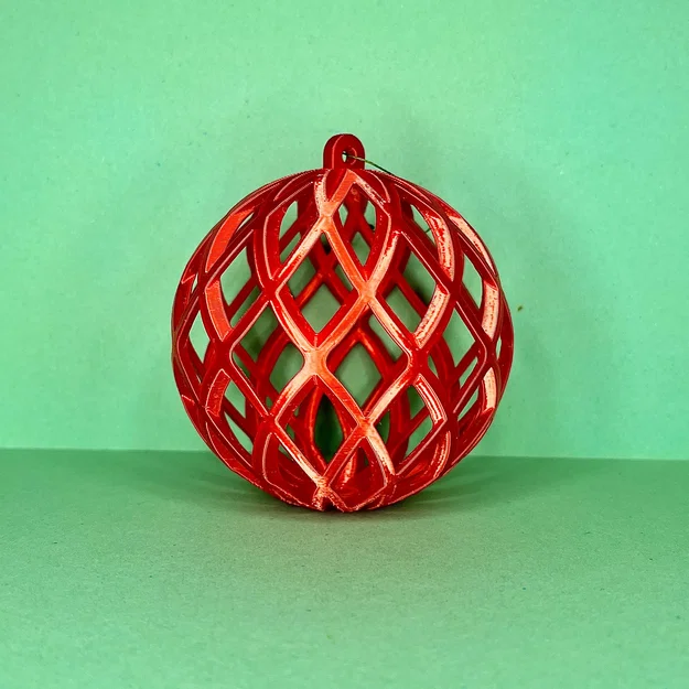 Quả cầu trang trí Giáng sinh - Họa tiết kim cương - Image 2