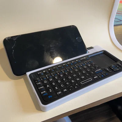 Case bảo vệ bàn phím mini Rii K06 / i6 kèm giá đỡ điện thoại tiện lợi