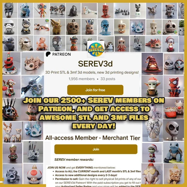 Skull Rose - Ống đựng bút & cọ vẽ - Đồ trang trí bàn làm việc - Serev3D - Image 6