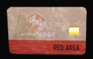 Mô hình thẻ từ Red Keycard Ghosts of Tabor in 3D cực chất