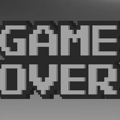 8-Bit Game Over - Đồ trang trí Giáng sinh (Hot-Swap, Nhiều màu)