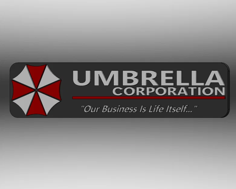 Nam châm tủ lạnh Logo Umbrella Corp (Resident Evil/Biohazard) - Bản in đa màu - Image 2
