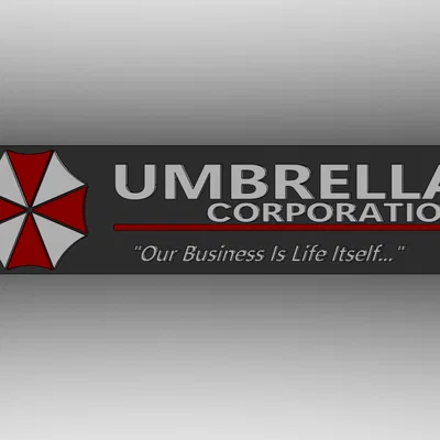 Nam châm tủ lạnh Logo Umbrella Corp (Resident Evil/Biohazard) - Bản in đa màu