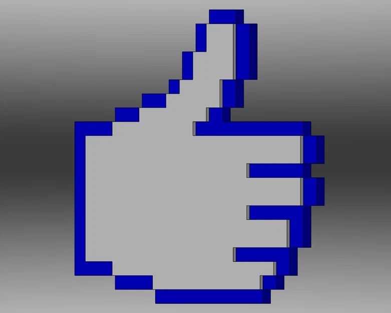 Nam châm tủ lạnh Like 8-Bit (In nhiều màu, Hot-swap) | Trang trí bảng trắng, văn phòng - Image 2