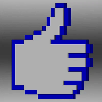 Nam châm tủ lạnh Like 8-Bit (In nhiều màu, Hot-swap) | Trang trí bảng trắng, văn phòng