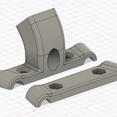 Ngàm gắn đèn Trek Bontrager Flare RT cho yên Selle Italia SLR Boost