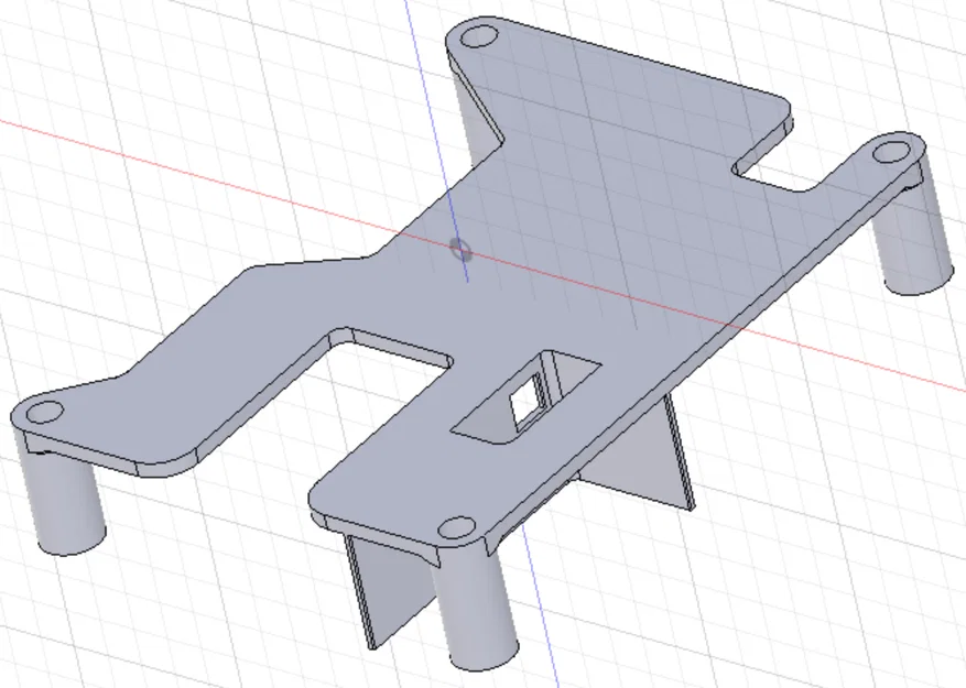 Khung Gá Cảm Biến Sensorbox v2 Có Khe Luồn Dây (Serial Carrier) - Image 1