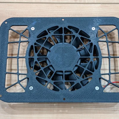 Ốp Lưng Qidi Plus4 Họa Tiết Mạng Nhện Cho Quạt 120mm