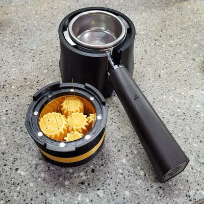 Đế Nén Cà Phê (Tamper Station) Dành Cho Lelit Portafilter