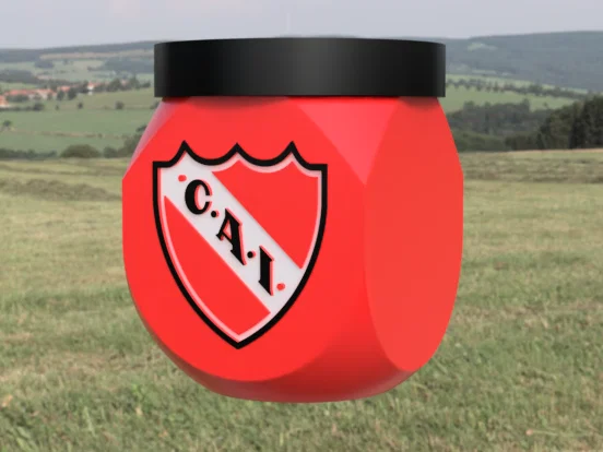 Mô hình cốc Mate Independiente Rey de Copas in 3D - Image 3