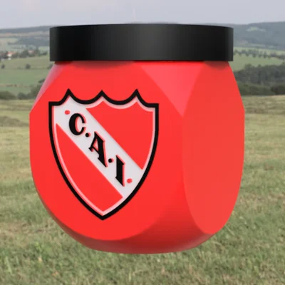 Mô hình cốc Mate Independiente Rey de Copas in 3D