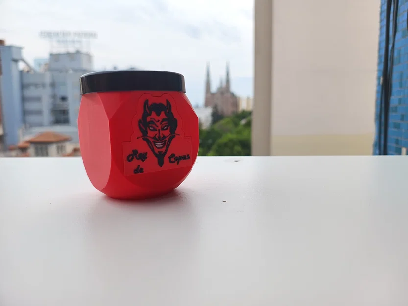 Mô hình cốc Mate Independiente Rey de Copas in 3D - Image 4