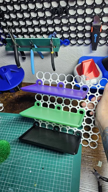 Kệ Multiboard Ba Ngàm (Triple Snap Multiboard Shelf) - Image 2