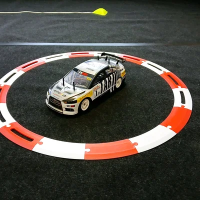 Bộ dải phân cách đường đua RC Drift 1:10 tự in 3D