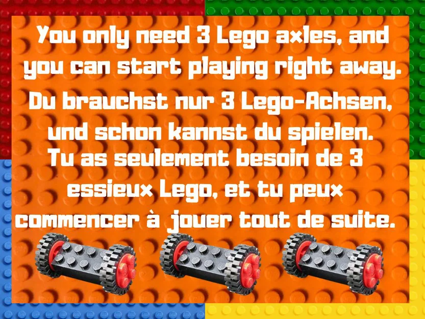 Khung xe cứu hỏa LEGO 6x6 - Mô hình in 3D sáng tạo cho mọi lứa tuổi - Image 3