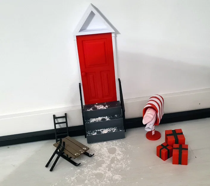 Cửa Yêu Tinh (Elf Door) xinh xắn cho dịp Giáng sinh - Image 1