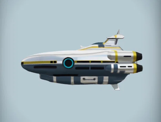 Mô hình tàu vũ trụ Aurora trong Subnautica (File in 3D) - Image 1