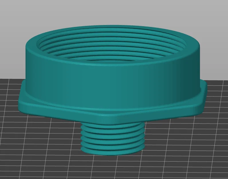 Đầu chuyển đổi Schultz IBC Tote M64 sang ống nước 0.75 inch (GHT) - Image 1