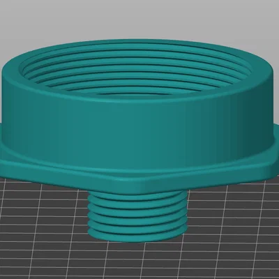 Đầu chuyển đổi Schultz IBC Tote M64 sang ống nước 0.75 inch (GHT)