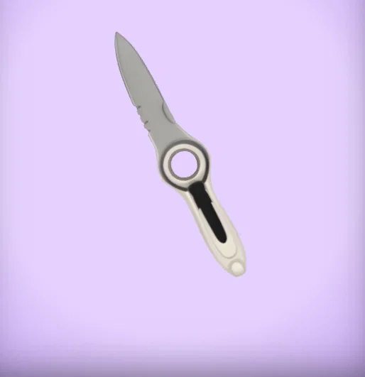 Mô hình dao Survival Knife từ game Subnautica in 3D cực chất - Image 1