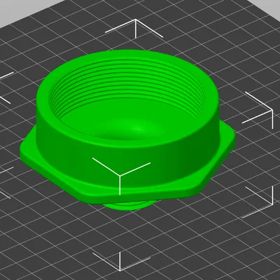 Đầu chuyển đổi Schultz IBC Tote M64 sang ống nước 0.75 inch (GHT)