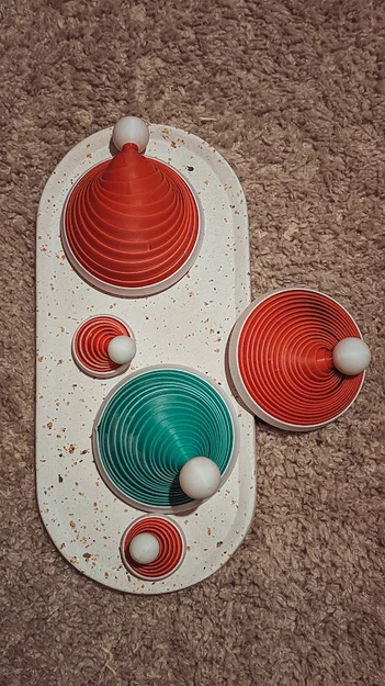 Mũ ông già Noel 3D xếp gọn (Big Collapsible Fidget Santa's Hat) - Image 3