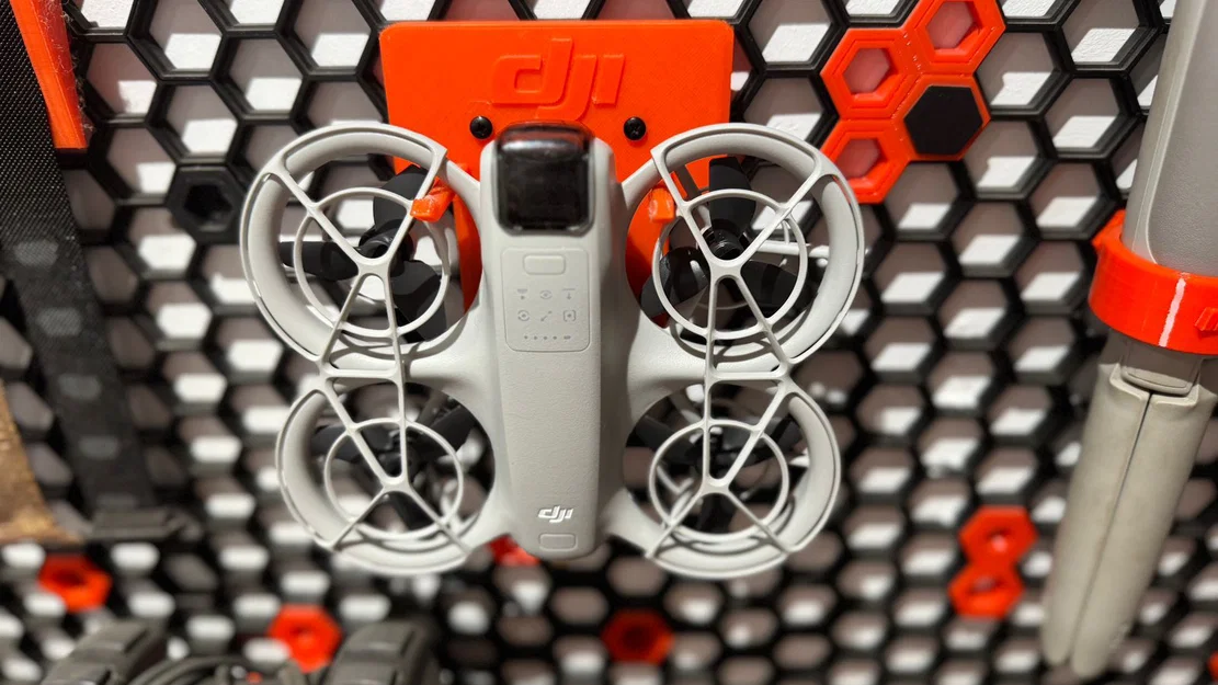 Giá treo tường tối ưu cho DJI Neo - Phụ kiện in 3D tiện ích - Image 1