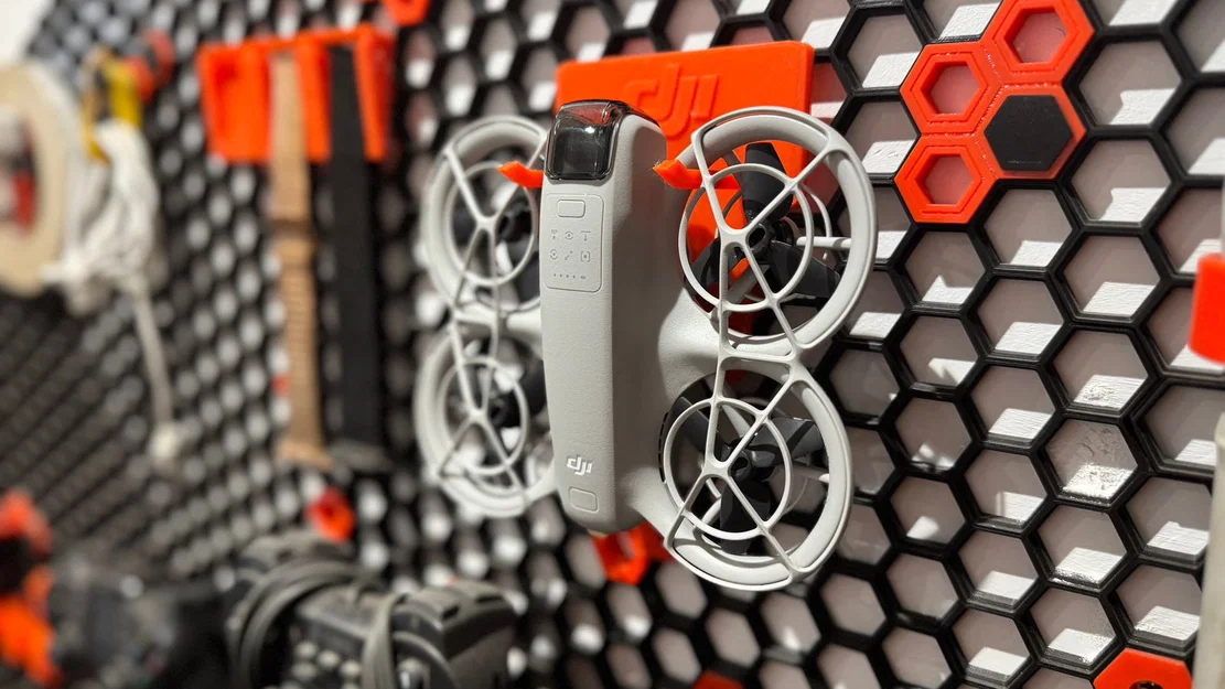 Giá treo tường tối ưu cho DJI Neo - Phụ kiện in 3D tiện ích - Image 4