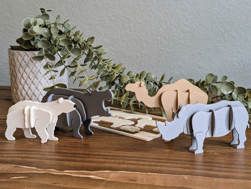 Wildlife Kit Card - Bộ mô hình các loài động vật hoang dã - Image 6