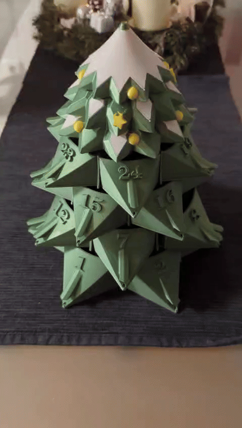 Lịch Mùa Vọng Hình Cây Thông Noel (Christmas Tree Advent Calendar) - Thumbnail 6