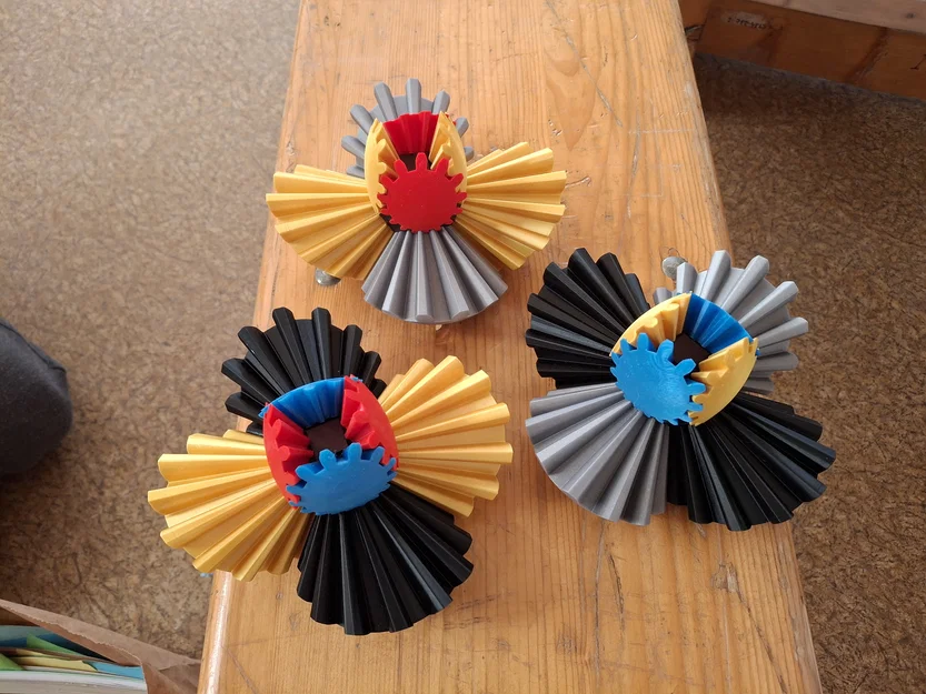 Gear Ball - Quả Cầu Bánh Răng Xoay - Image 1