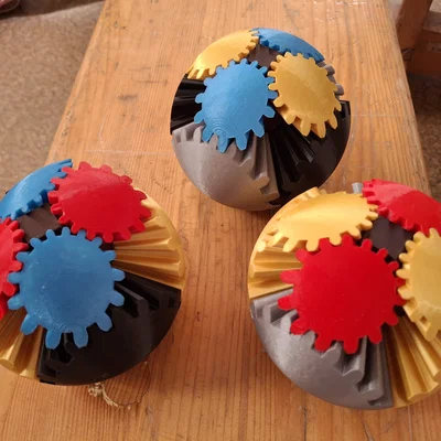 Gear Ball - Quả Cầu Bánh Răng Xoay