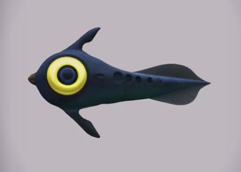 Mô hình cá Peeper trong Subnautica - File in 3D chất lượng cao - Image 1