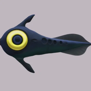 Mô hình cá Peeper trong Subnautica - File in 3D chất lượng cao