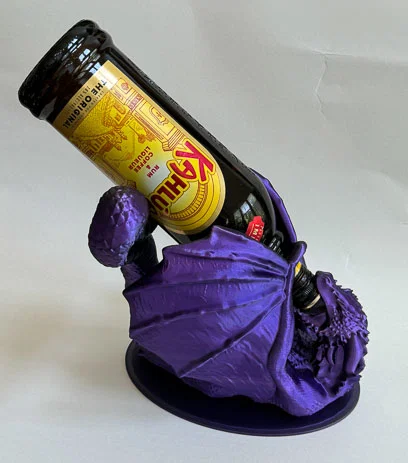 Đế giữ chai rượu hình Rồng (Dragon Wine Bottle Holder) - Image 3
