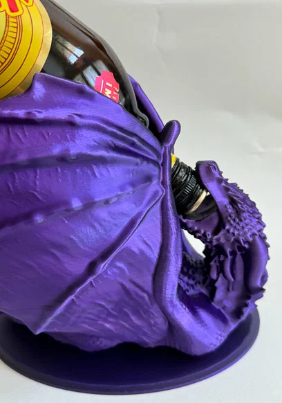 Đế giữ chai rượu hình Rồng (Dragon Wine Bottle Holder) - Image 5