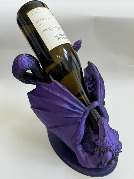 Đế giữ chai rượu hình Rồng (Dragon Wine Bottle Holder) - Image 6