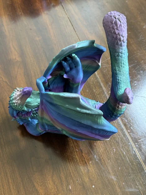 Đế giữ chai rượu hình Rồng (Dragon Wine Bottle Holder) - Image 7