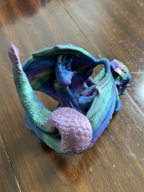 Đế giữ chai rượu hình Rồng (Dragon Wine Bottle Holder) - Image 8