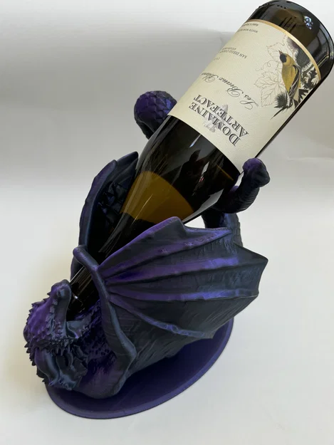 Đế giữ chai rượu hình Rồng (Dragon Wine Bottle Holder) - Image 9