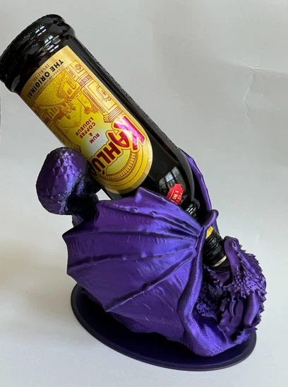 Đế giữ chai rượu hình Rồng (Dragon Wine Bottle Holder) - Image 15