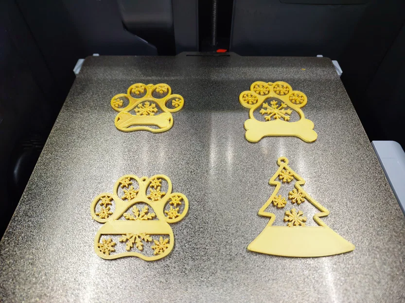 Bộ 44 mẫu phụ kiện trang trí Giáng sinh in 3D cực đẹp và dễ làm - Image 4