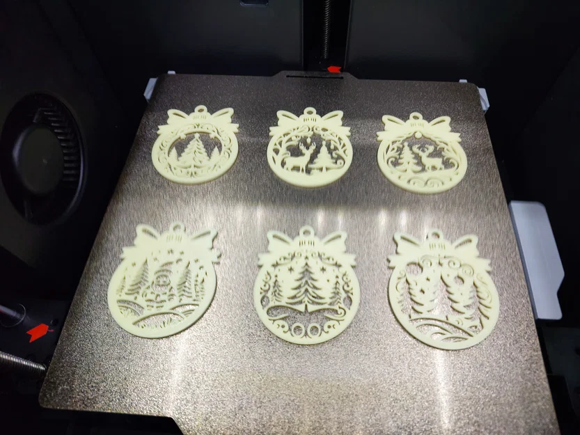 Bộ 34 mẫu vật phẩm trang trí Giáng sinh 3D (Christmas Ornaments) - Image 2