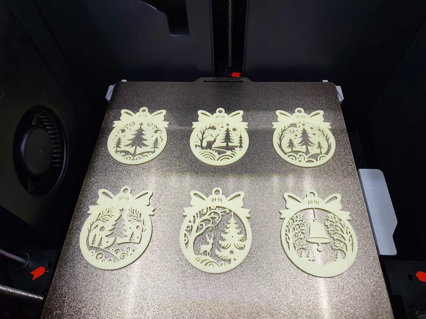 Bộ 34 mẫu vật phẩm trang trí Giáng sinh 3D (Christmas Ornaments) - Image 3