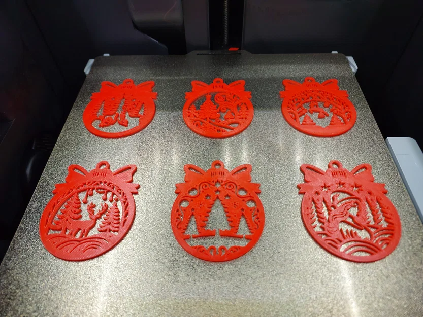 Bộ 34 mẫu vật phẩm trang trí Giáng sinh 3D (Christmas Ornaments) - Image 4